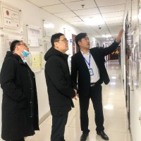 聚焦 | 天津滨海高新区管委会领导一行莅临百盈体育_百盈（中国）科技调研