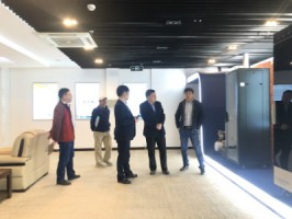 天大精仪学院曾周末院长一行莅临百盈体育_百盈（中国）科技参观交流