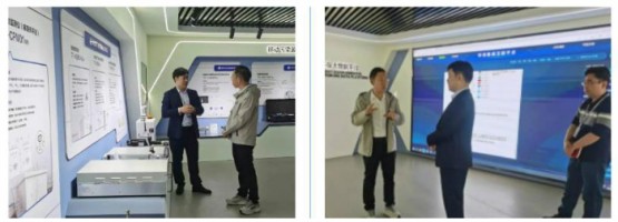 天津市交通管理委员会副主任刘道刚莅临百盈体育_百盈（中国）科技调研指导